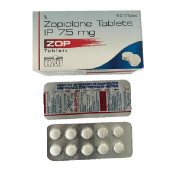 Zopiclone 7.5mg HAB (White)